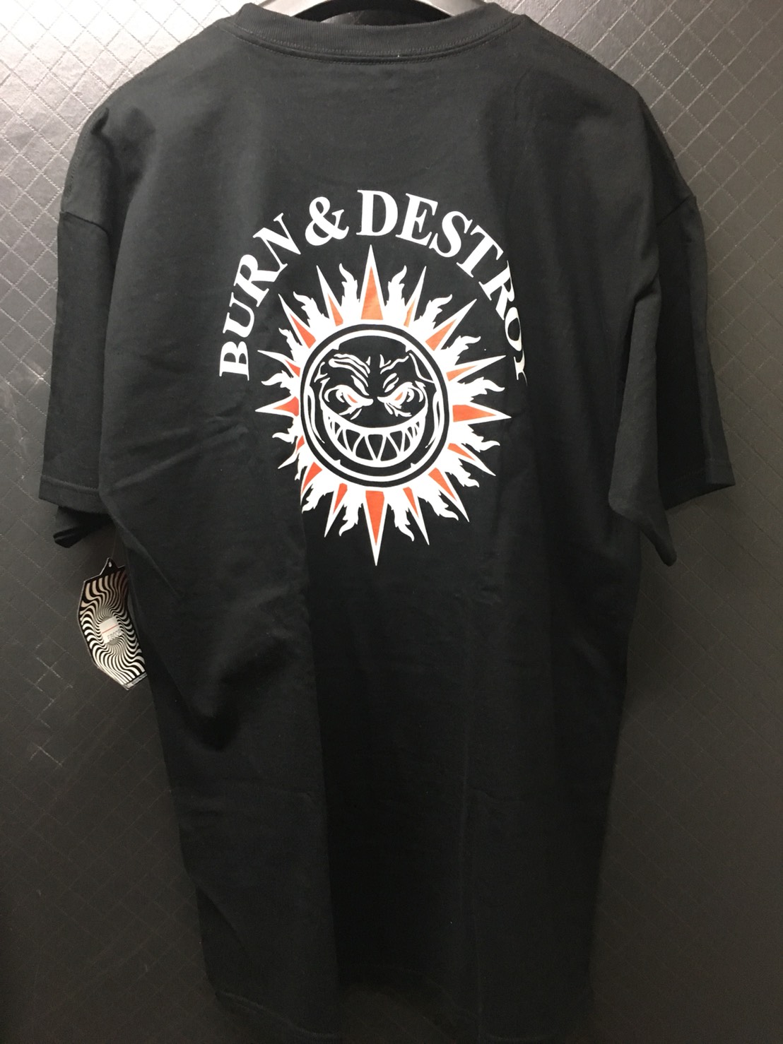 Spitfire Burn & Destroy Black T-Shirt