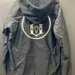 rebel８Eternal Logo Hooded Coaches Jacket